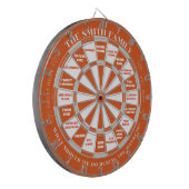 Custom Dartboard Plus Activity Beslissingsbord Dartbord (Voorkant Links)