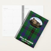 Custom Davidson Scottish Clan Castle Tartan Weekly Planner (Display)