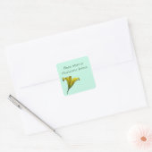 Custom Day Lily Bookplate Sticker (Envelop)