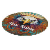 Custom De Eagle Glass snijplank (Hoek)