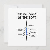 Custom De echte delen van de Boat flatcard (Voorkant)