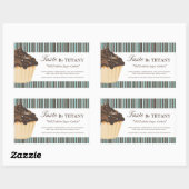 CUSTOM - Decoratieve Bakkerij Ingrediënten Etikett Rechthoekige Sticker (Vel)