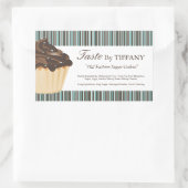 CUSTOM - Decoratieve Bakkerij Ingrediënten Etikett Rechthoekige Sticker (Tas)