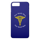 Custom Dentist Caduceus Case-Mate iPhone Case (Achterkant)