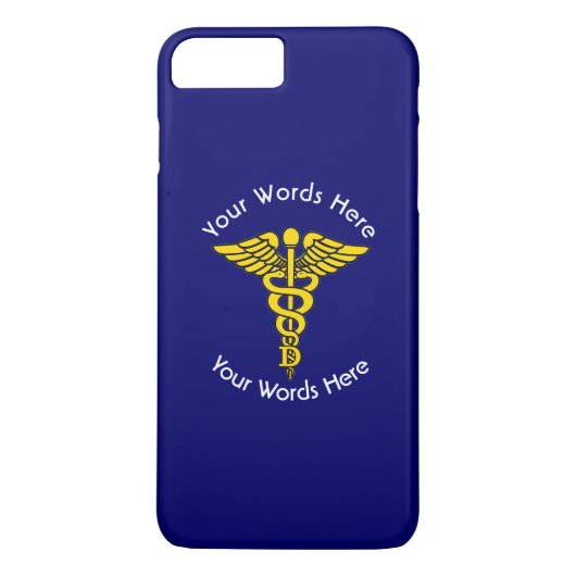 Custom Dentist Caduceus Case-Mate iPhone Case (Achterkant)
