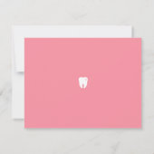 Custom Dentist Stationery Dentist Note Cards Notitiekaartje (Achterkant)