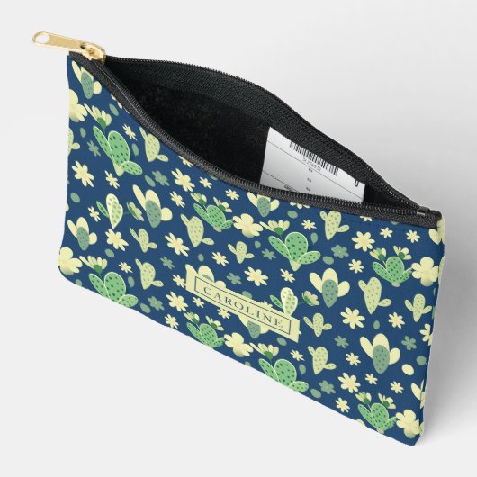 Custom Desert Cactus & Succulent Pattern Etui (Open)
