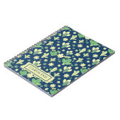 Custom Desert Cactus & Succulent Pattern Notitieboek (Linkerzijde)