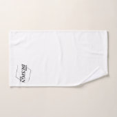 Custom Design Creëer Uw eigen Sjabloon Bad Handdoek (Handdoek)