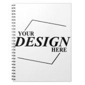 Custom Design Creëer Uw eigen Sjabloon Notitieboek (Voorkant)