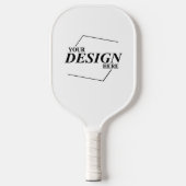 Custom Design Creëer Uw eigen Sjabloon Pickleball Paddle (Voorkant)