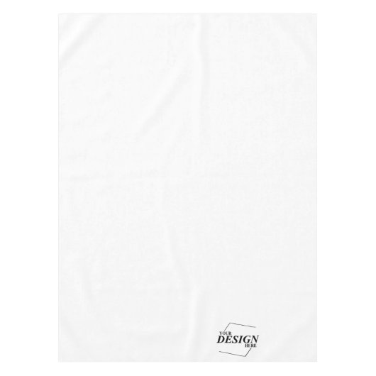 Custom Design Creëer Uw eigen Sjabloon Tafelkleed (Voorkant)