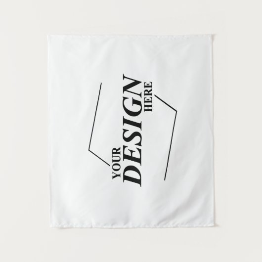 Custom Design Creëer Uw eigen Sjabloon Wandkleed (Voorkant)