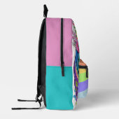 Custom Design Eenhoorn Rugzak, gepersonaliseerde n Bedrukte Rugzak (Links)