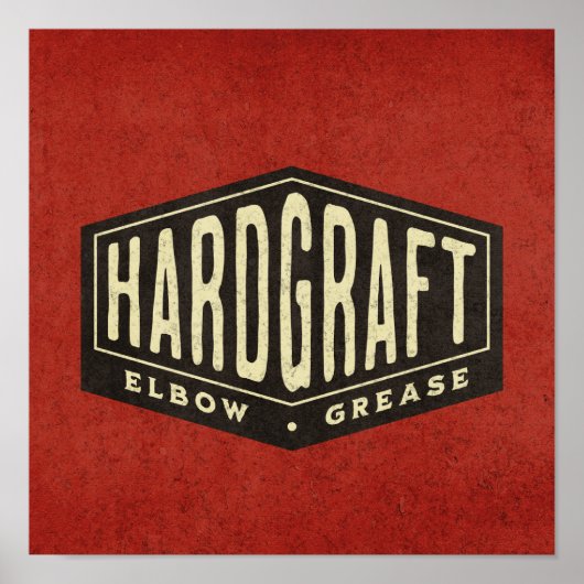 Custom design  kunst voor hem poster (Voorkant)