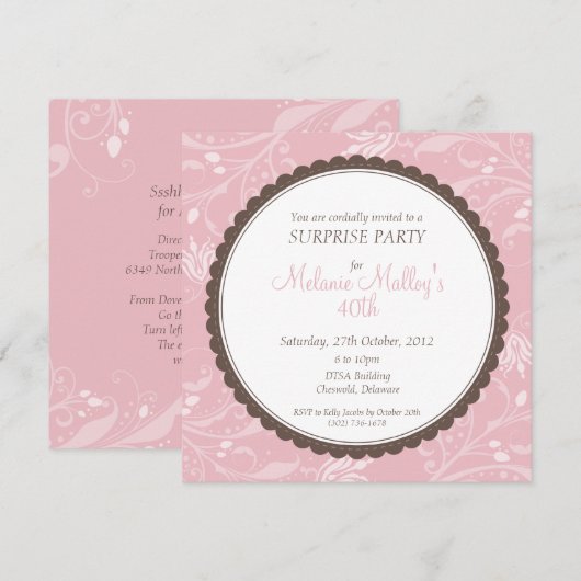 CUSTOM DESIGN:: voor Kelly Kaart (Voorkant / Achterkant)