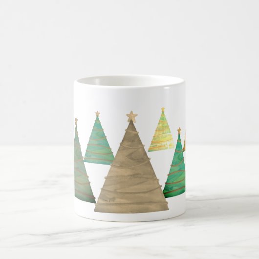 Custom Designed Mug "Christmas Tree" Koffiemok (Center)