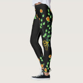 Custom Designer Black Leggings (Links)