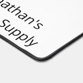 Custom Desk Mat for Salon Owner Barber Supply (Hoek)