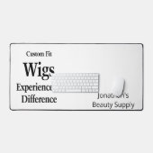 Custom Desk Mat for Salon Owner Barber Supply (Keyboard & Muis)