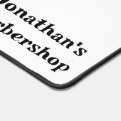 Custom Desk Mat for Salon Owner Barber Tree Hearts (Hoek)