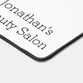 Custom Desk Mat for Salon Owner Barbershop (Hoek)