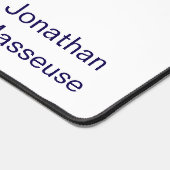 Custom Desk Mat for Salon Owner Massage (Hoek)