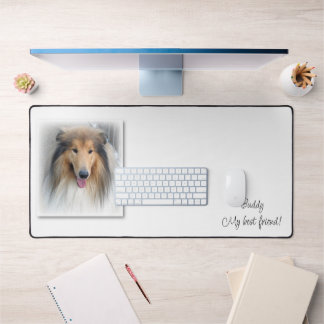 Custom Desk Mat Mans Beste Vriend Hond