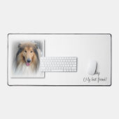 Custom Desk Mat Mans Beste Vriend Hond (Keyboard & Muis)