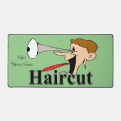 Custom Desk Mat voor Salon Eigenaren Barber (Voorkant)