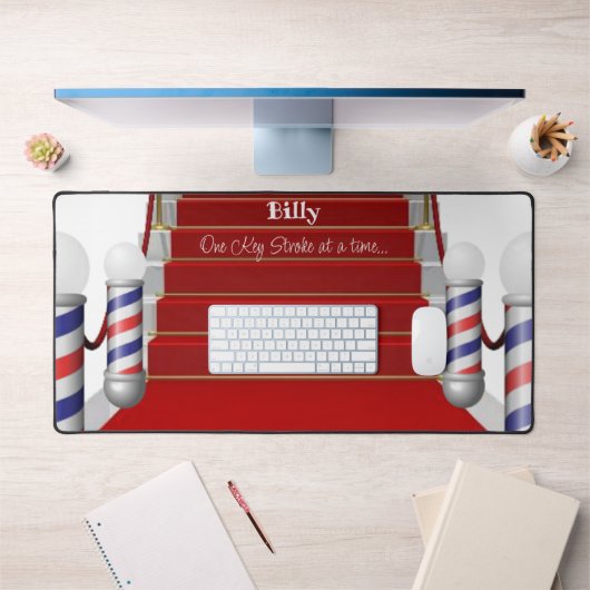 Custom Desk Mat voor Salon Eigenaren Barber (Kantoor 1)