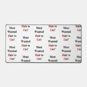 Custom Desk Mat voor Salon Eigenaren Haar te Knipp (Voorkant)