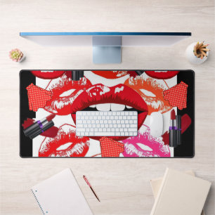 Custom Desk Mat voor Salon Eigenaren Make-up Artie