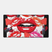 Custom Desk Mat voor Salon Eigenaren Make-up Artie (Voorkant)