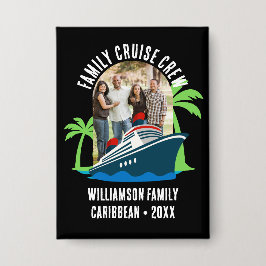 Custom Destination FAMILY CRUISE CREW Photo Button