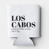 Custom Destination Wedding Welkom bij Los Cabos Blikjeskoeler (Achterkant)