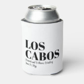 Custom Destination Wedding Welkom bij Los Cabos Blikjeskoeler (Blikje Achterkant)
