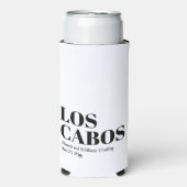 Custom Destination Wedding Welkom bij Los Cabos Seltzer Blikjeskoeler (Seltzer Voorkant)