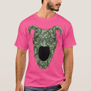 Custom Devil Face beroemd gemaakt door Locrius T-shirt