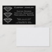 CUSTOM DIAMOND JEWELRY VISITEKAARTJE (Voorkant / Achterkant)