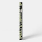 Custom Didgital Camo Monogram iPhone Hoesje (Linkerkant)