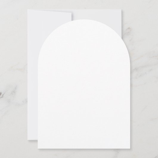 Custom Die-Cut Invitations – Unique Shapes Kaart (Achterkant)