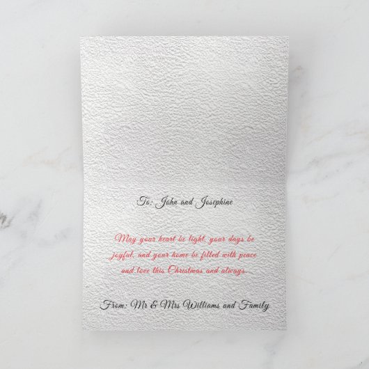 Custom Digital Add Your Face 4 Photo Elves Funny Kaart (Binnen)