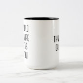 Custom Doctor Appreciation Gift – Thank You Tweekleurige Koffiemok (Center)