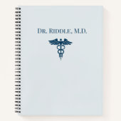 Custom Doctor Graduation Gift for Medical Students Notitieboek (Voorkant)