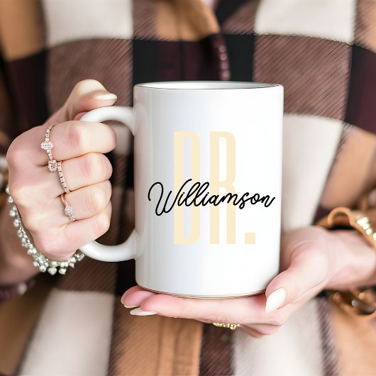 Custom Doctor Mok, Afstuderen geschenken voor dokt Koffiemok