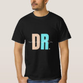 Custom Doctor naam mannen tshirt (Voorkant)