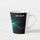 Custom Doctor Nurse Biological Cell Science Art Latte Mok (Rechts)