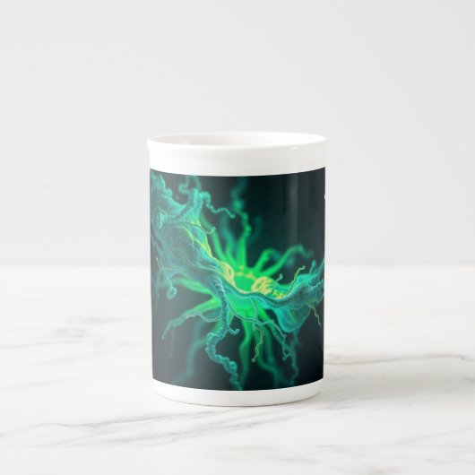 Custom Doctor Nurse Biological Cell Science Art Porselein Kop (Voorkant)