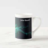 Custom Doctor Nurse Biological Cell Science Art Porselein Kop (Rechts)